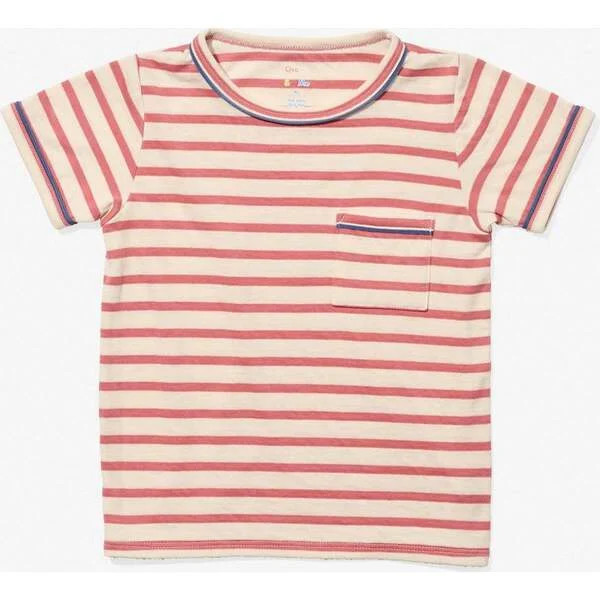 Willie T-Shirt, Nautical Red Stripe | Maisonette