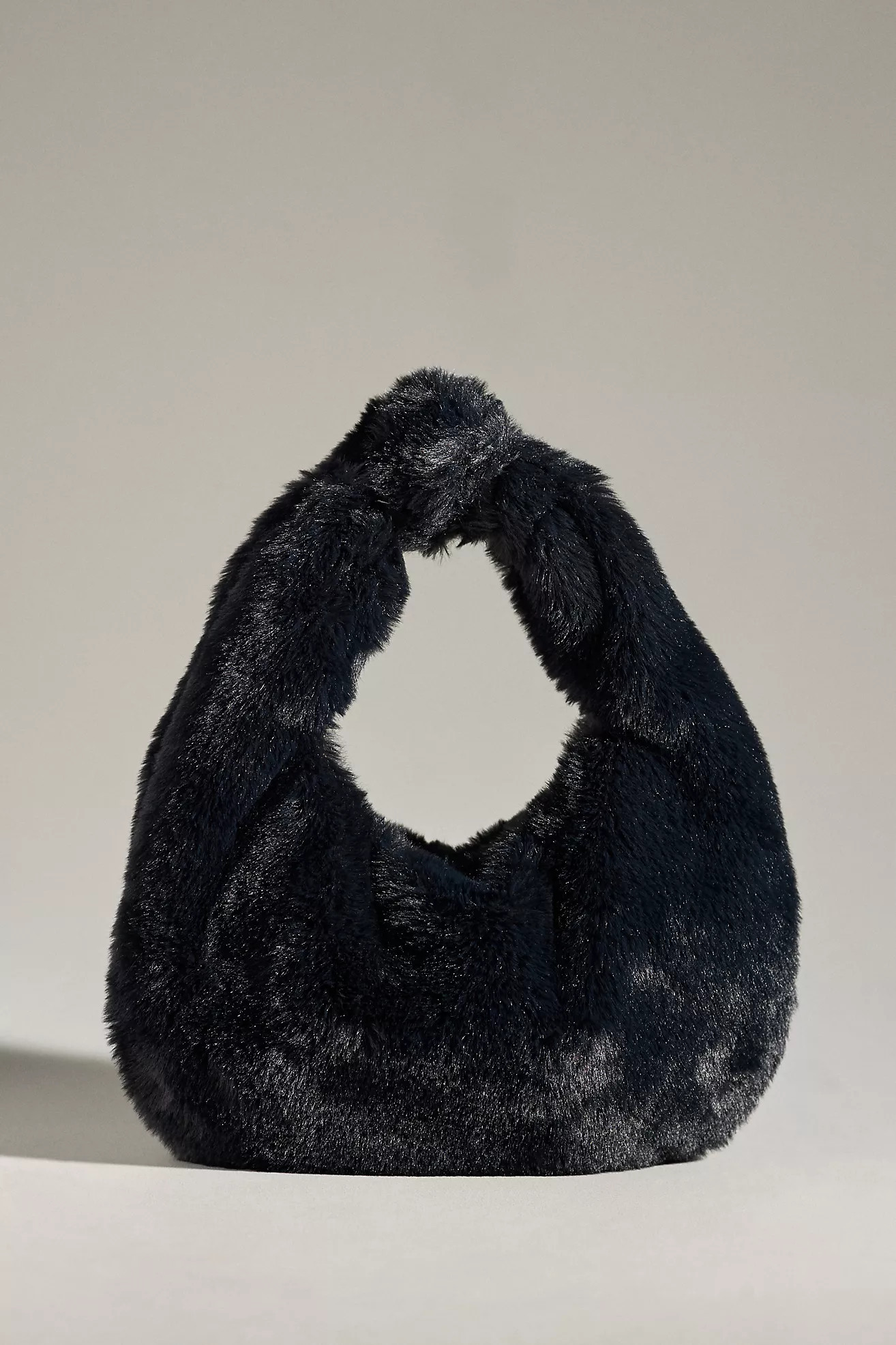 By Anthropologie Mini Faux Fur Hobo Bag | Anthropologie (US)