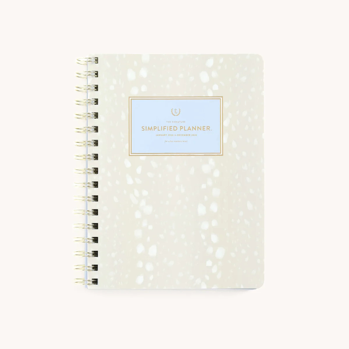 2026 Weekly Planner | Softcover Simplified Planner Happy Stripe | Simplified by Emily Ley