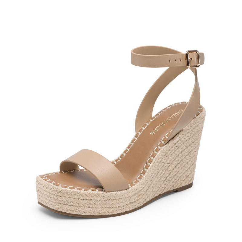 DREAM PAIRS Women s Chic Wedge Heel Sandals | Dream Pairs