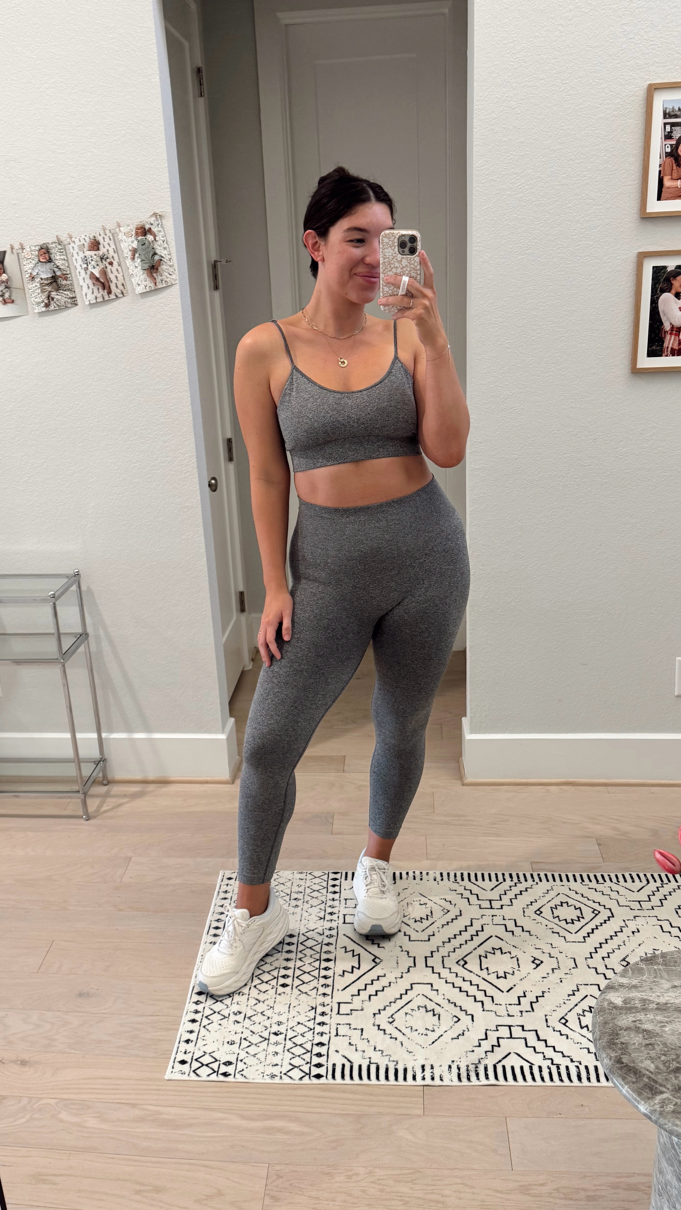 I’ve had this workout set for 5 years and still love it! It also comes with matching biker shorts and a short sleeve crop top!

Workout, fitness, midsize fitness, sports bra, leggings, affordable workout clothing, mom fit, activewear

#LTKWatchNow #LTKActive #LTKMidsize