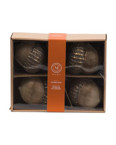 Set Of 4 Acorns | TJ Maxx