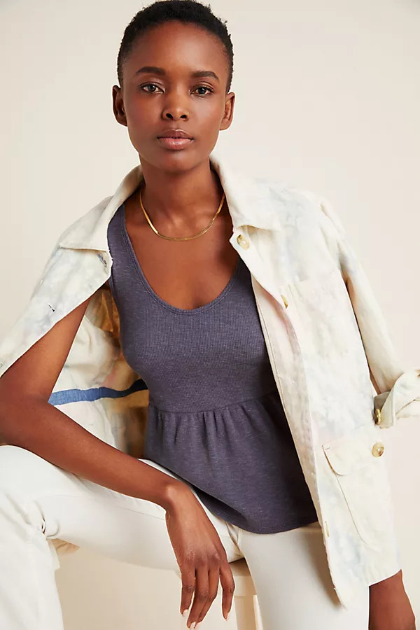 Rhonda Babydoll Tank | Anthropologie (US)