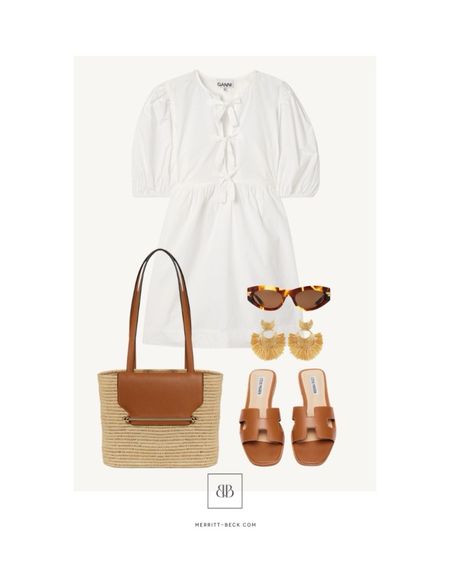 Adore this tie-front LWD! So perfect for spring/summer. Would also look cute with sneakers! 

#LTKitbag #LTKstyletip #LTKshoecrush