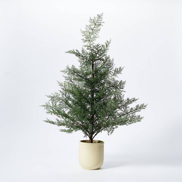 Medium Artificial Feathery Pine Tree - Threshold™ designed with Studio McGee | Target