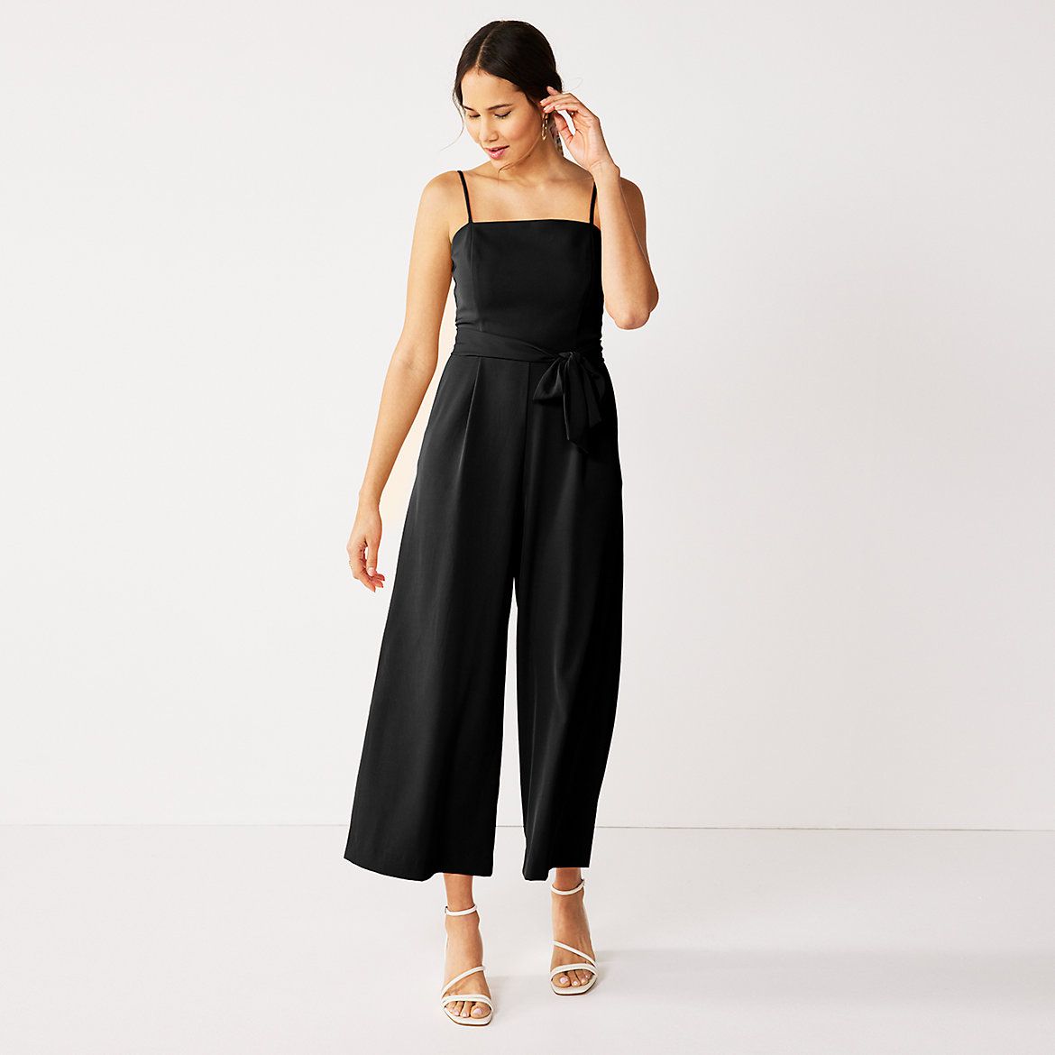 Women's Nine West Wide-Leg Crop Jumpsuitby Nine West Be the first to   Write a Review | Kohl's