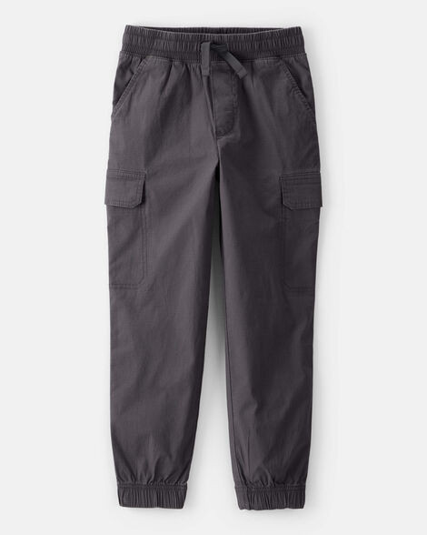 Carter's Boys Cotton Fashion Cargo Pants - Dark Grey 6 Dark Grey | Carter's Inc