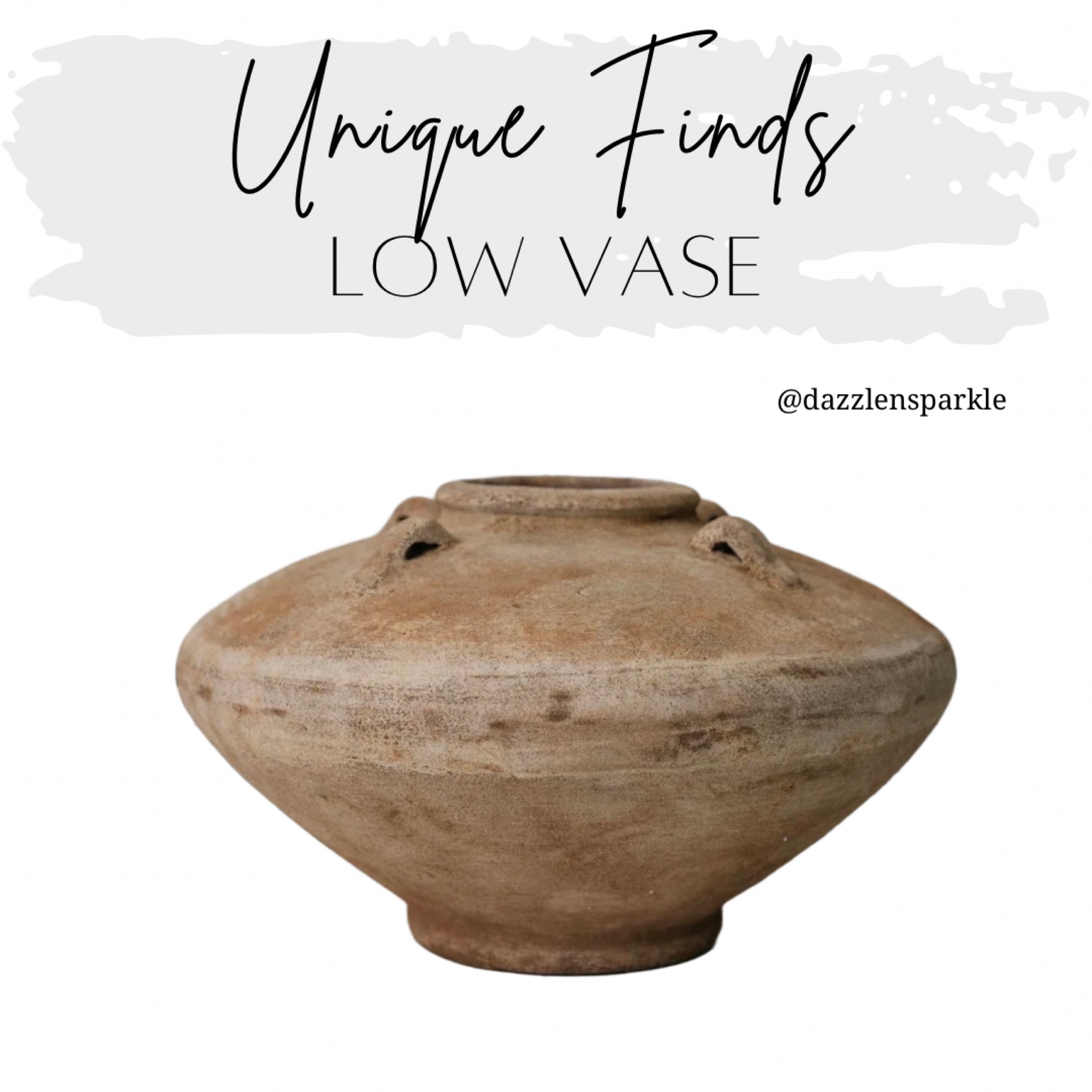 One of a kind!!! Excellent vase!

#dazzlensparkle #vase #lowvase #rusticdecor #rusticvase #homedecor #tablescape 

#LTKstyletip #LTKFind #LTKhome