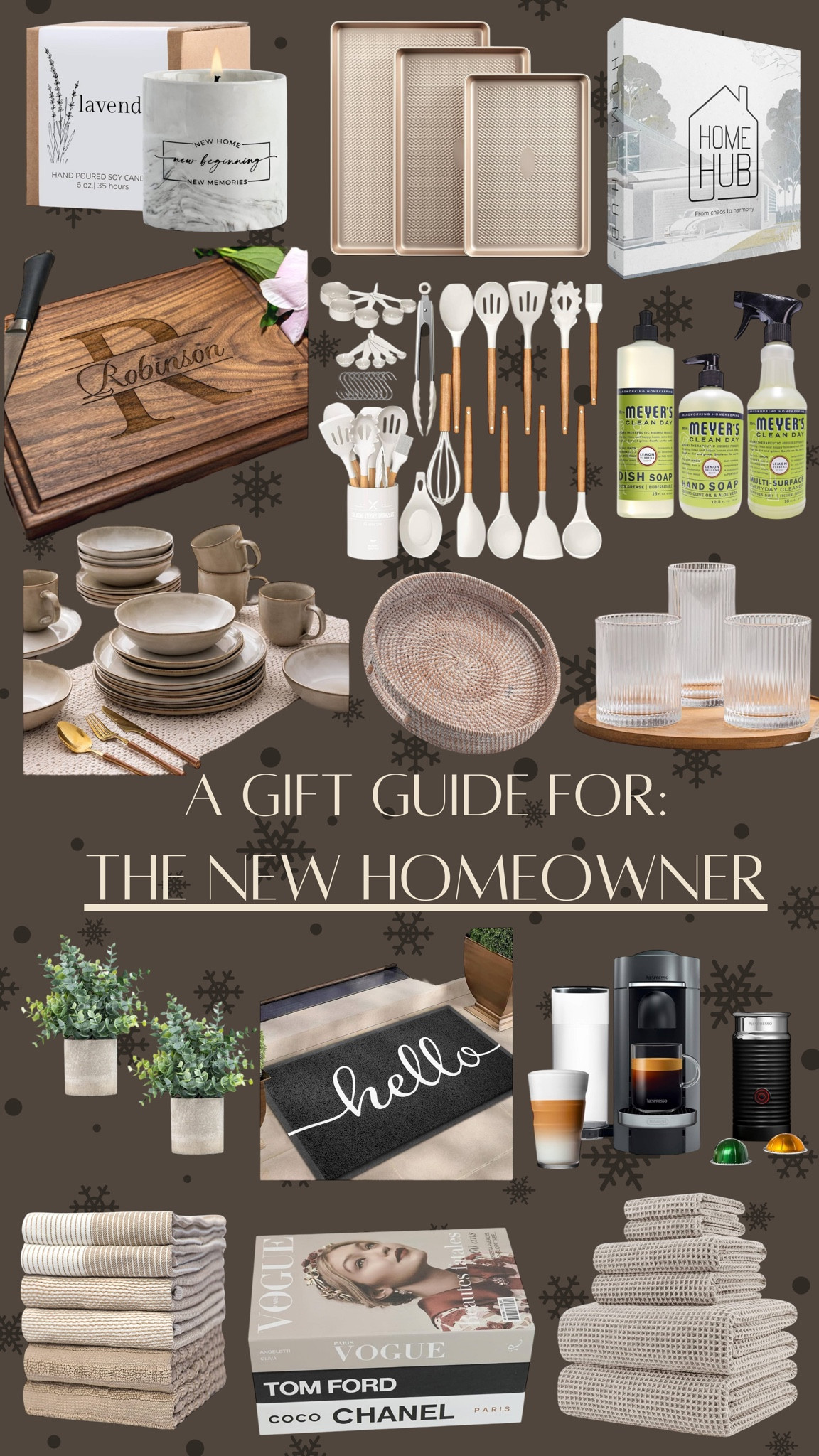 SOLD!🎉 These are the cutest finds to give to your new homeowner for the holidays! Pick different colors or styles to match their aesthetic for extra sentiment!✨

#LTKGiftGuide #LTKHoliday #LTKCyberWeek