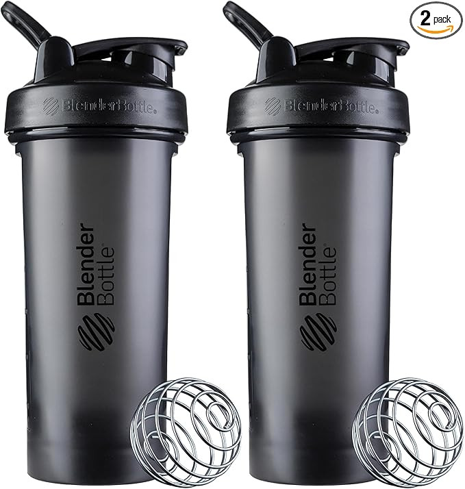 BlenderBottle Classic V2 Shaker Bottle Perfect for Protein Shakes and Pre Workout, 28-Ounce, Blac... | Amazon (US)