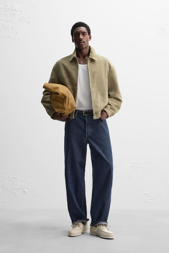 LIMITED EDITION SUEDE JACKET | Zara US