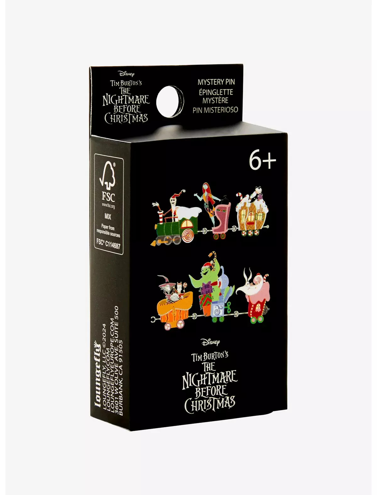Loungefly Disney The Night Before Christmas Holiday Train Blind Box Enamel Pin | BoxLunch