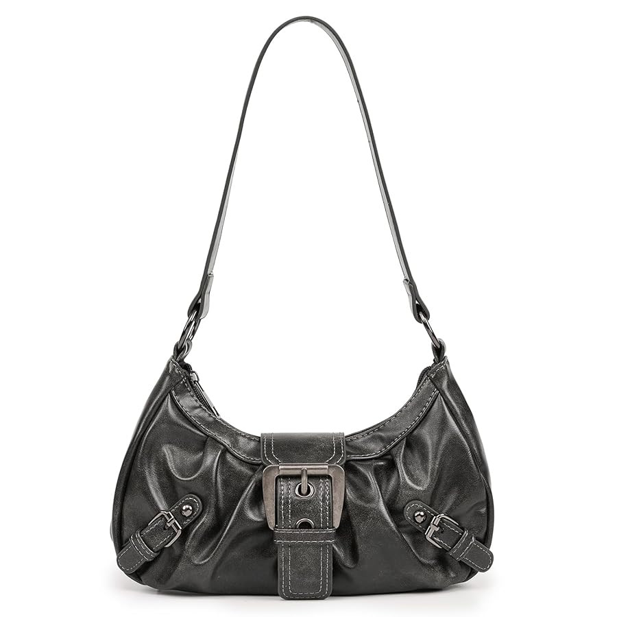 Shoulder Bag for Women Top Handle Handbag Purse Y2K Hobo Clutch Small Punk Purse Trendy | Amazon (US)