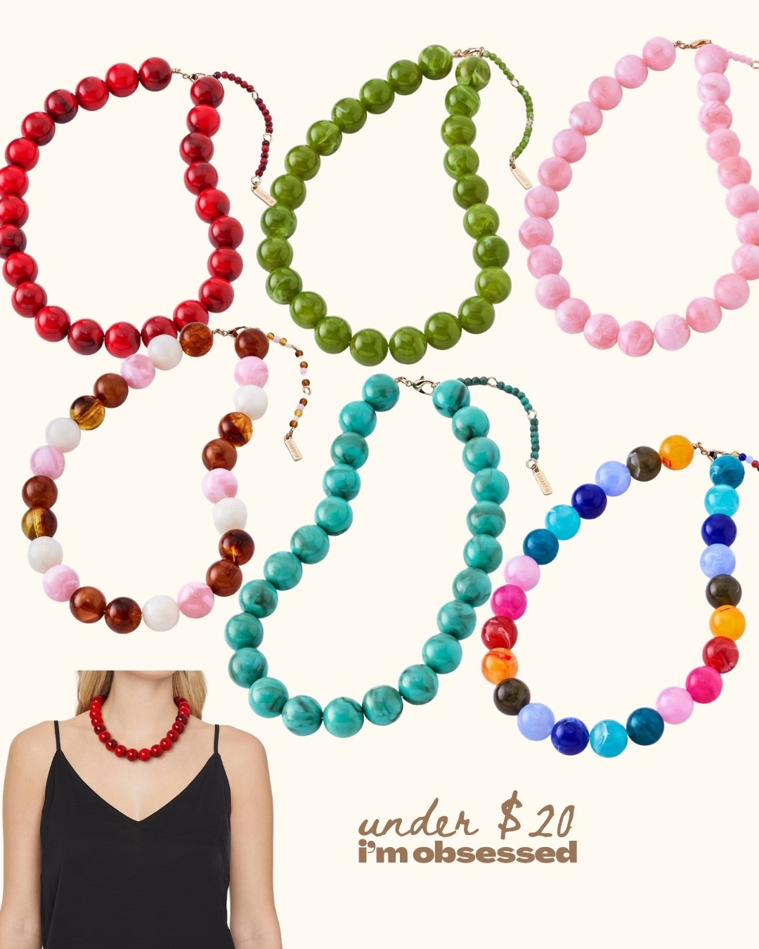 I am loving these bauble bar dupes from Target.  The bead necklace is all the rage right now

#LTKmomlife #LTKOver40 #LTKSaleAlert