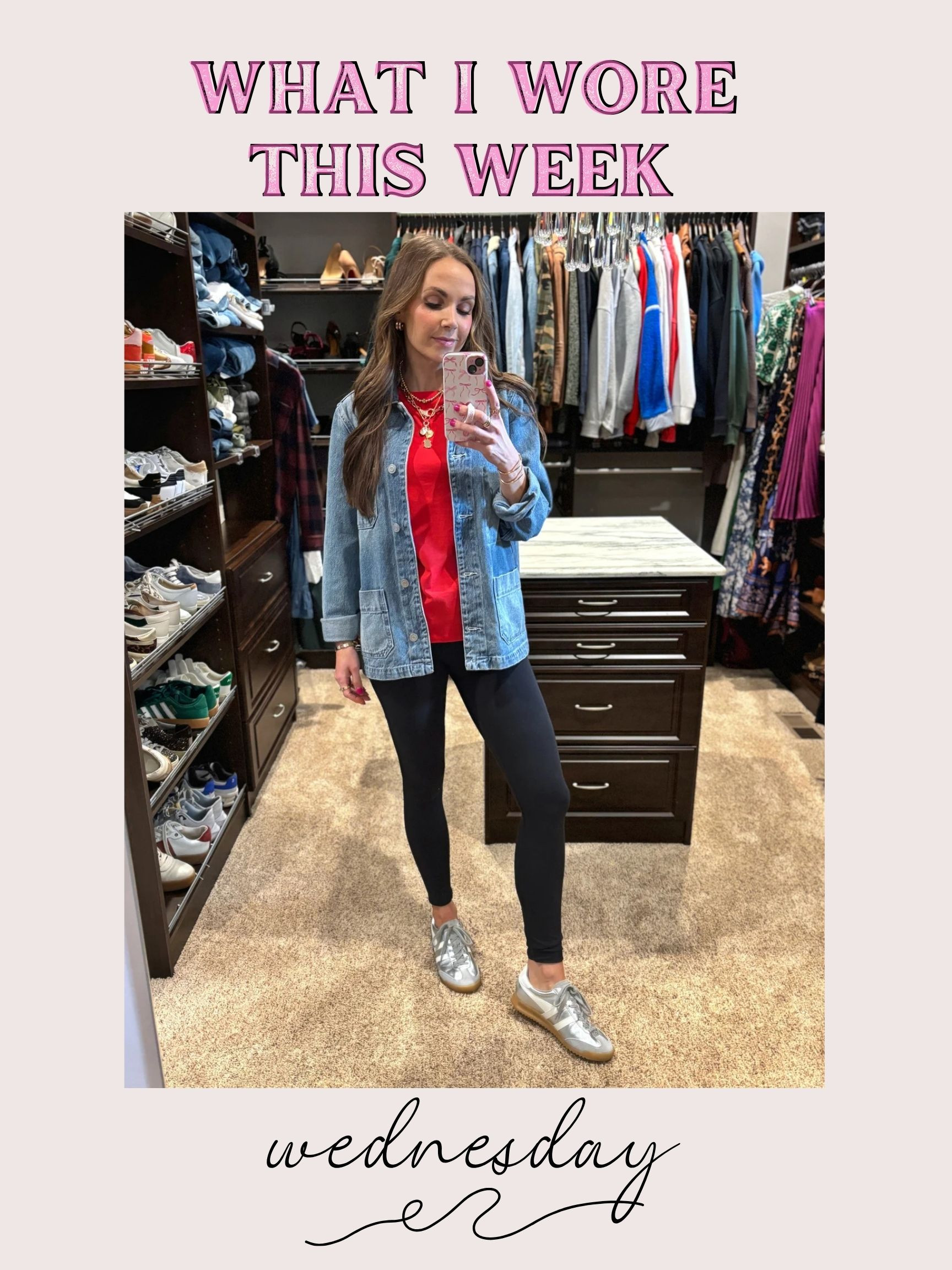 Casual spring style with leggings and silver sneakers for running errands or mom style 

#LTKFindsUnder50 #LTKSeasonal #LTKStyleTip