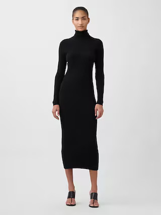 CashSoft Turtleneck Maxi Sweater Dress | Gap (US)