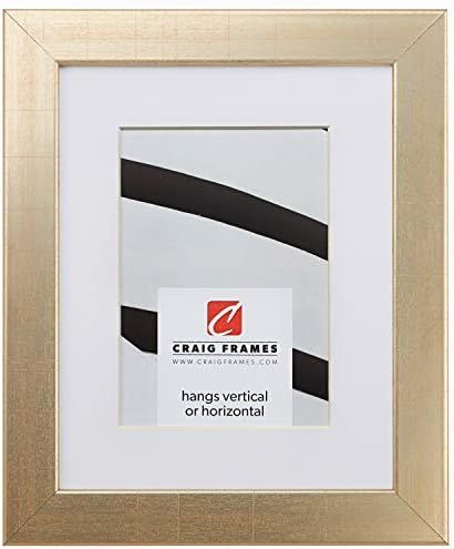 Amazon.com - Craig Frames Bauhaus 125, 22 x 28 Inch Vintage Gold Picture Frame Matted to Display ... | Amazon (US)