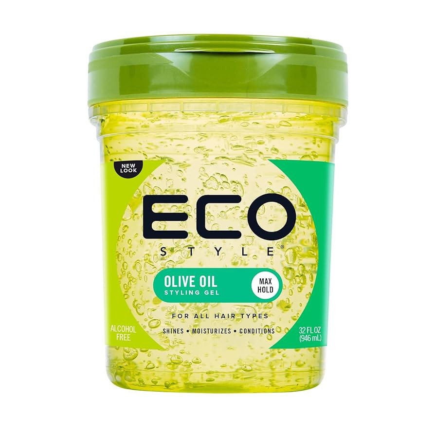 Eco Style Olive Oil Eco Styler Hair Gel, Hydrate and Style, Alcohol-Free, Green 946 ml (Pack of 1... | Amazon (UK)