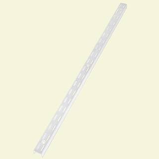 70 in. L White Standard Support Bracket Shelf Track | The Home Depot