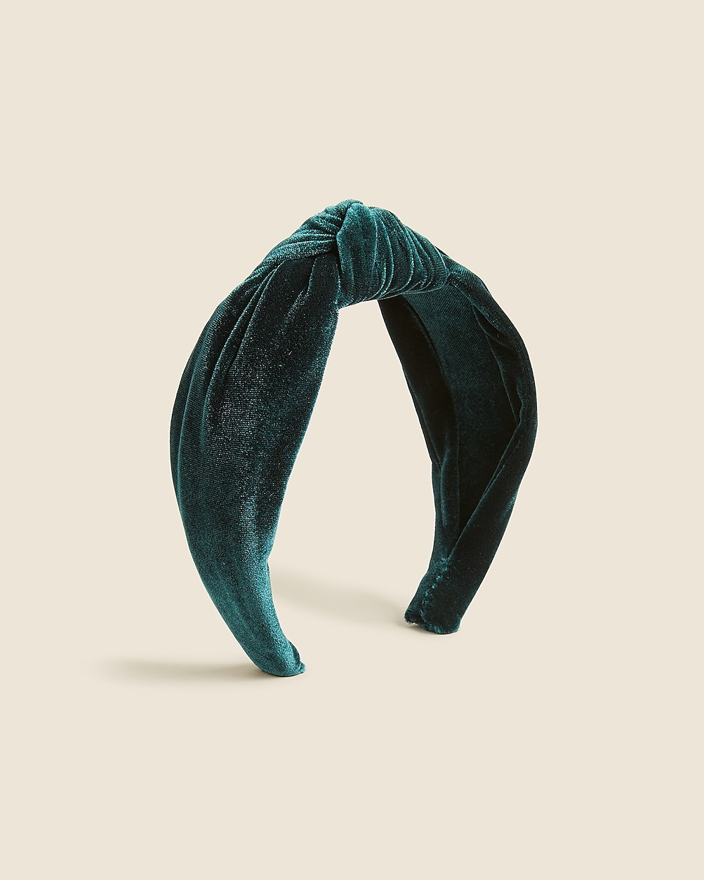 Velvet knot headband | J. Crew US