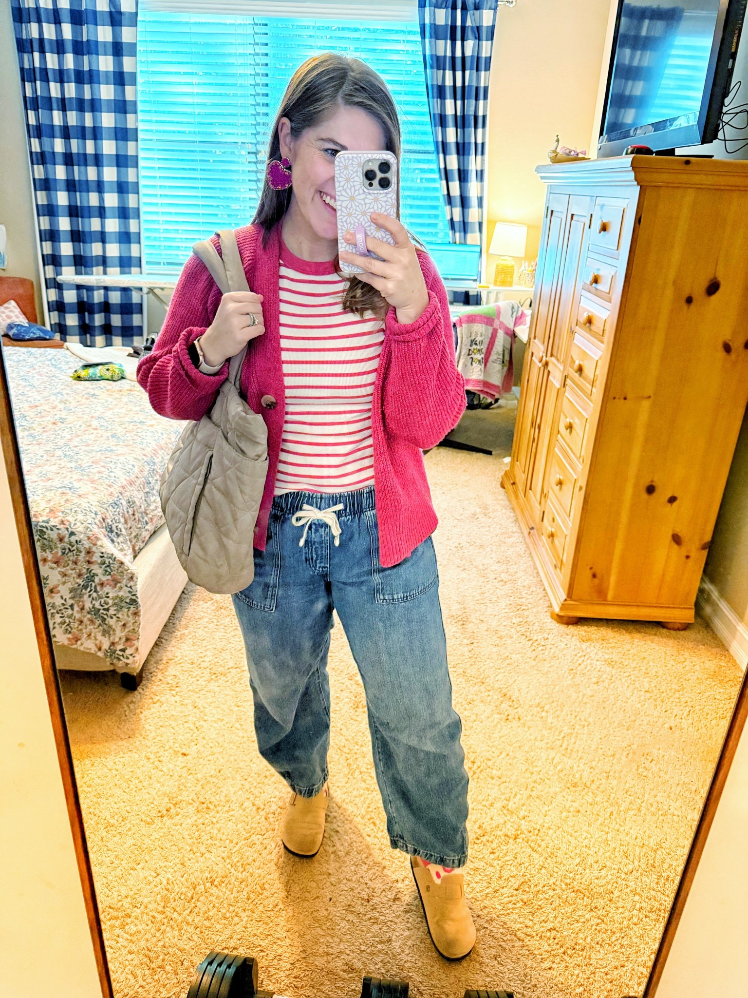 ootd 🩷 working from home and a PTO meeting! 

#LTKValentine #LTKootd #LTKmomlife