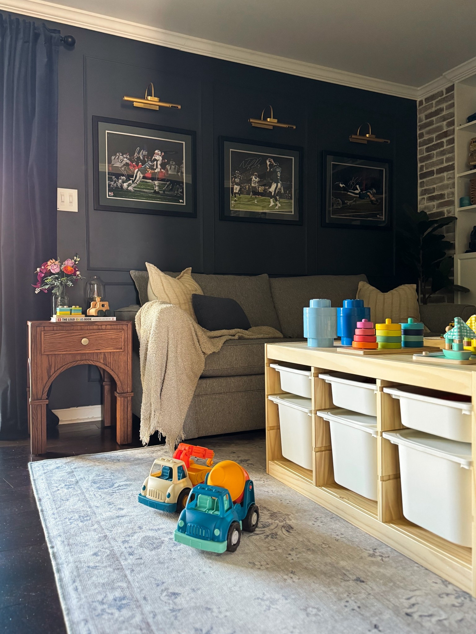 I firmly believe a playroom should be beautiful ✨and✨ functional. ✨🧸🪁 This Oak Side Table from @hernest_official was the perfect addition to our cozy side of the playroom. 😍 

✨Solvind Oak Side Table✨ SKU8523

Shop HERNEST Up To $500 Off Site-wide!

#aclassyfashionista #HERNEST #MyHernestHome #homeinspiration #playroomgoals 