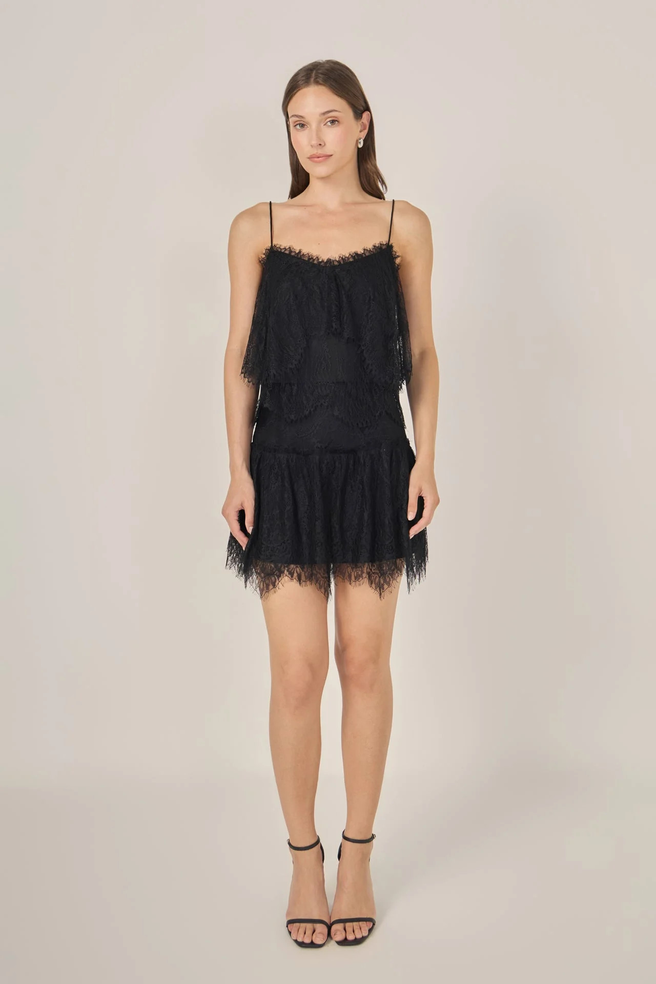 Lace Cami with Ruffle | OBJECTRARE