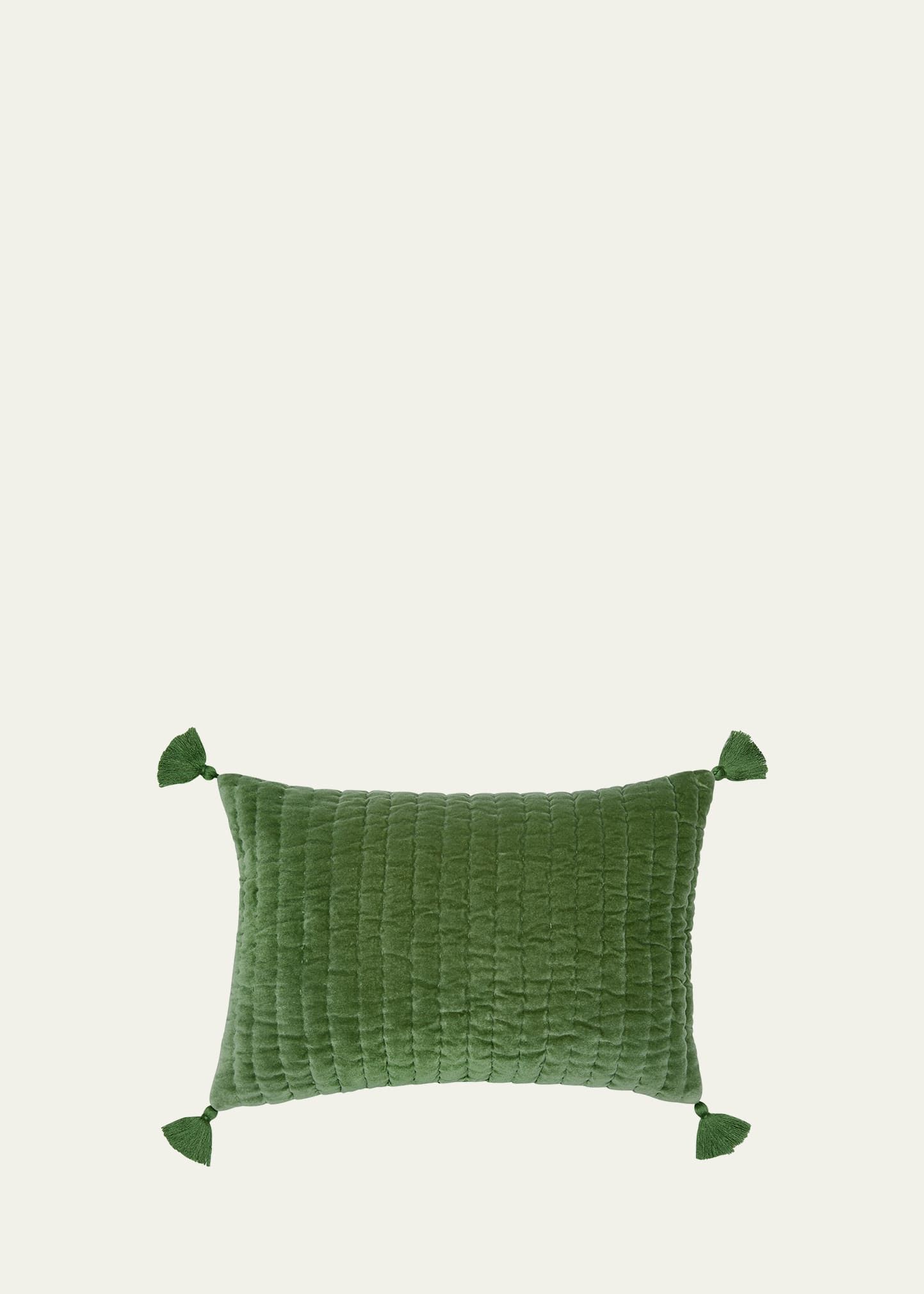John Robshaw Velvet Kidney Pillow | Bergdorf Goodman