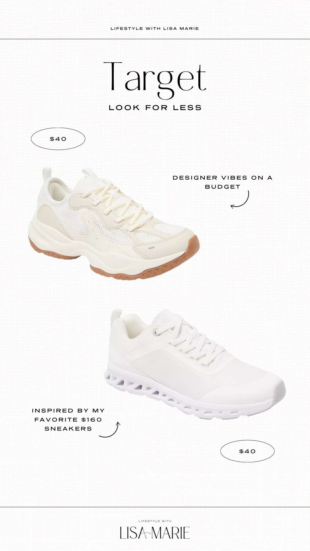 New shoe arrivals from Target. Look for less workout sneakers. Designer inspired. White sneakers. Disney shoes 


#LTKShoeCrush #LTKTravel #LTKActive