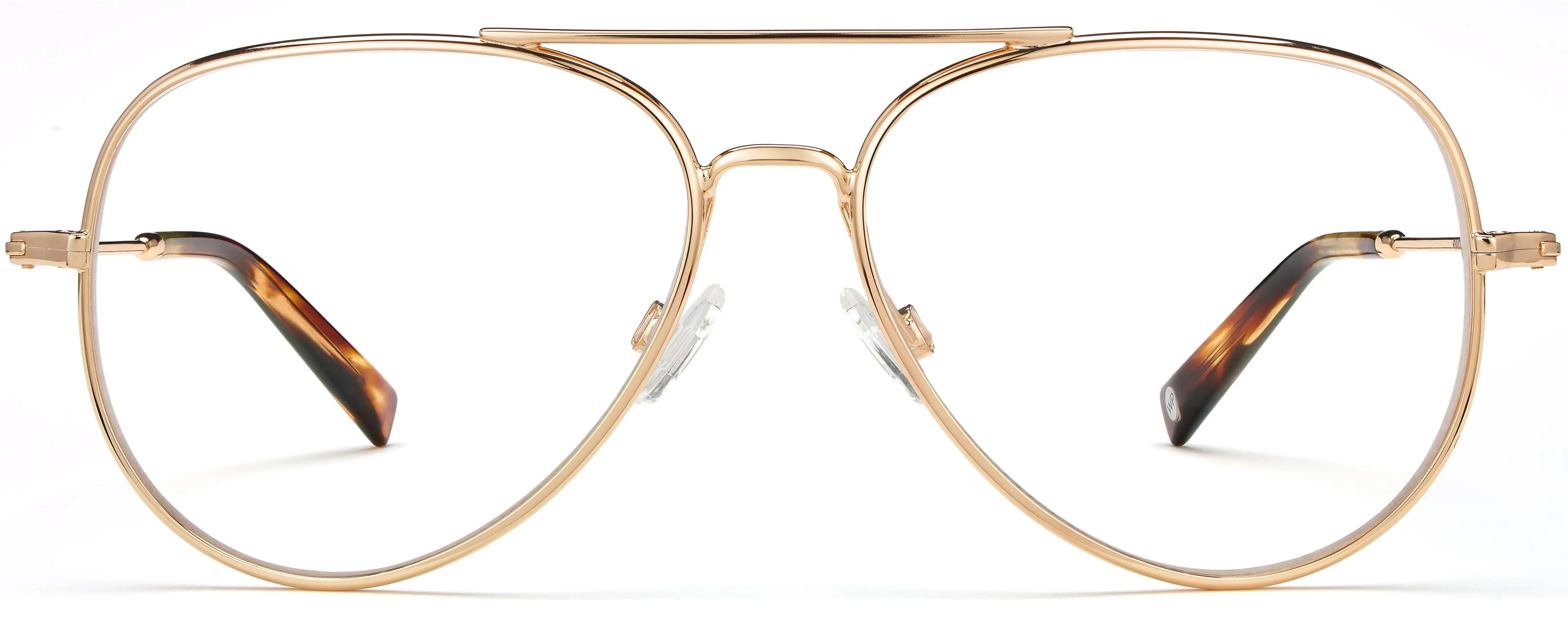 Raider Eyeglasses in Polished Gold | Warby Parker (US)