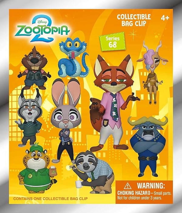 Zootopia Series 1 – 5" Collectible Bag Clip – Blind Bag (ONE Random Figure) – Disney Animat... | Amazon (US)