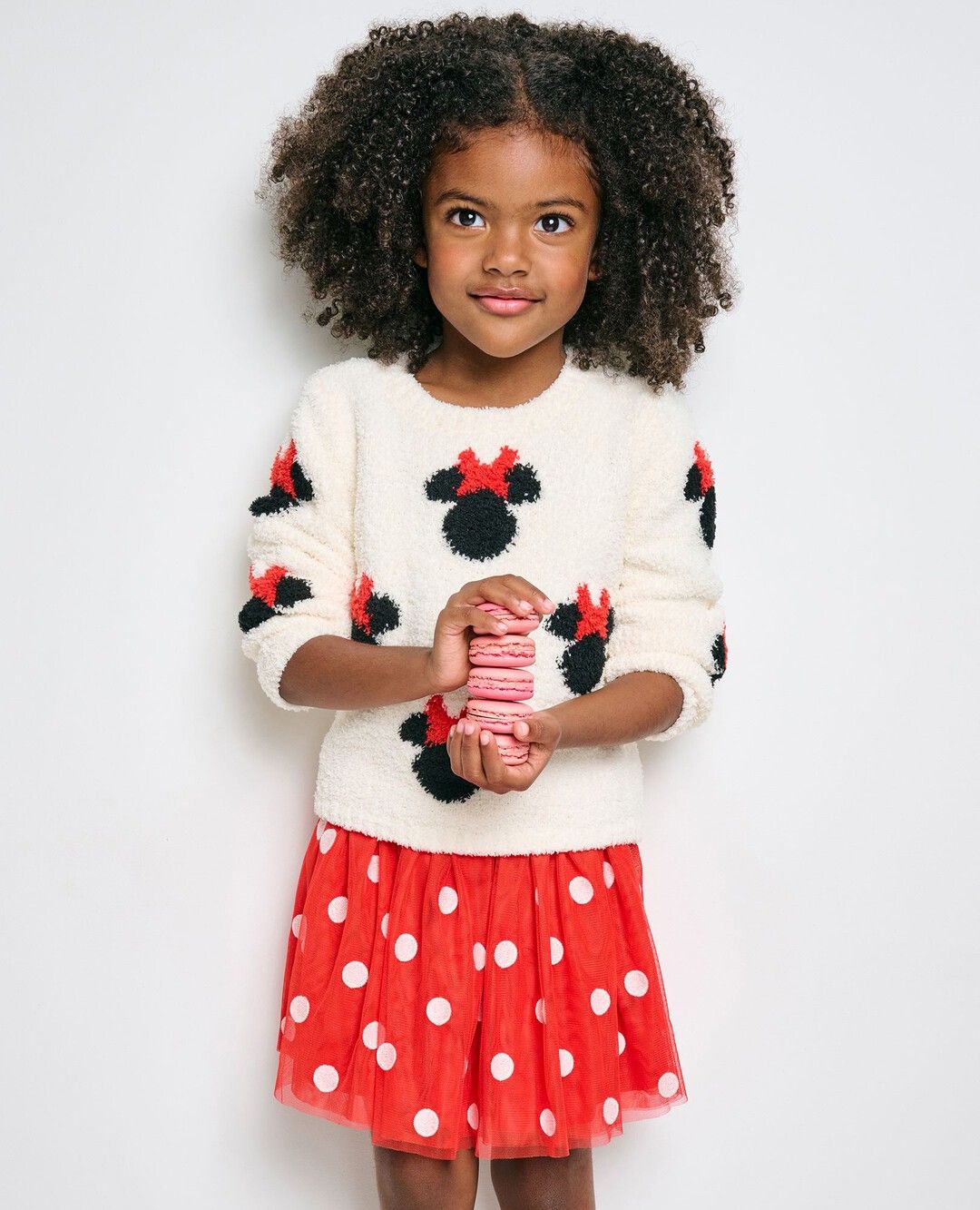 Disney Minnie Mouse Marshmallow Sweater | Hanna Andersson