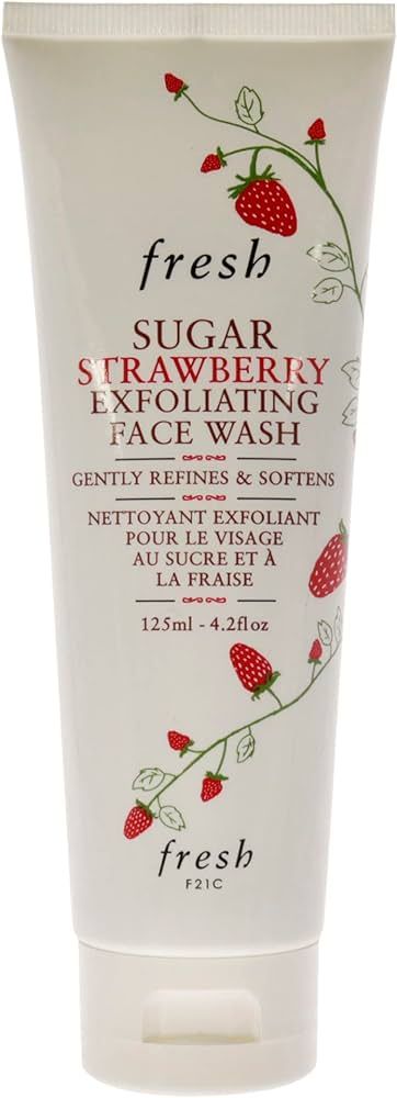 Fresh Sugar Strawberry Exfoliating Face Wash Cleanser Women 4.2 oz | Amazon (US)