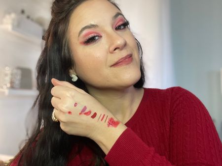 Valentine’s Makeup! Red Lippies, Blush & More! 

#LTKSeasonal #LTKbeauty