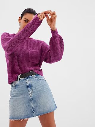 Shaker-Stitch Pocket Sweater | Gap (US)