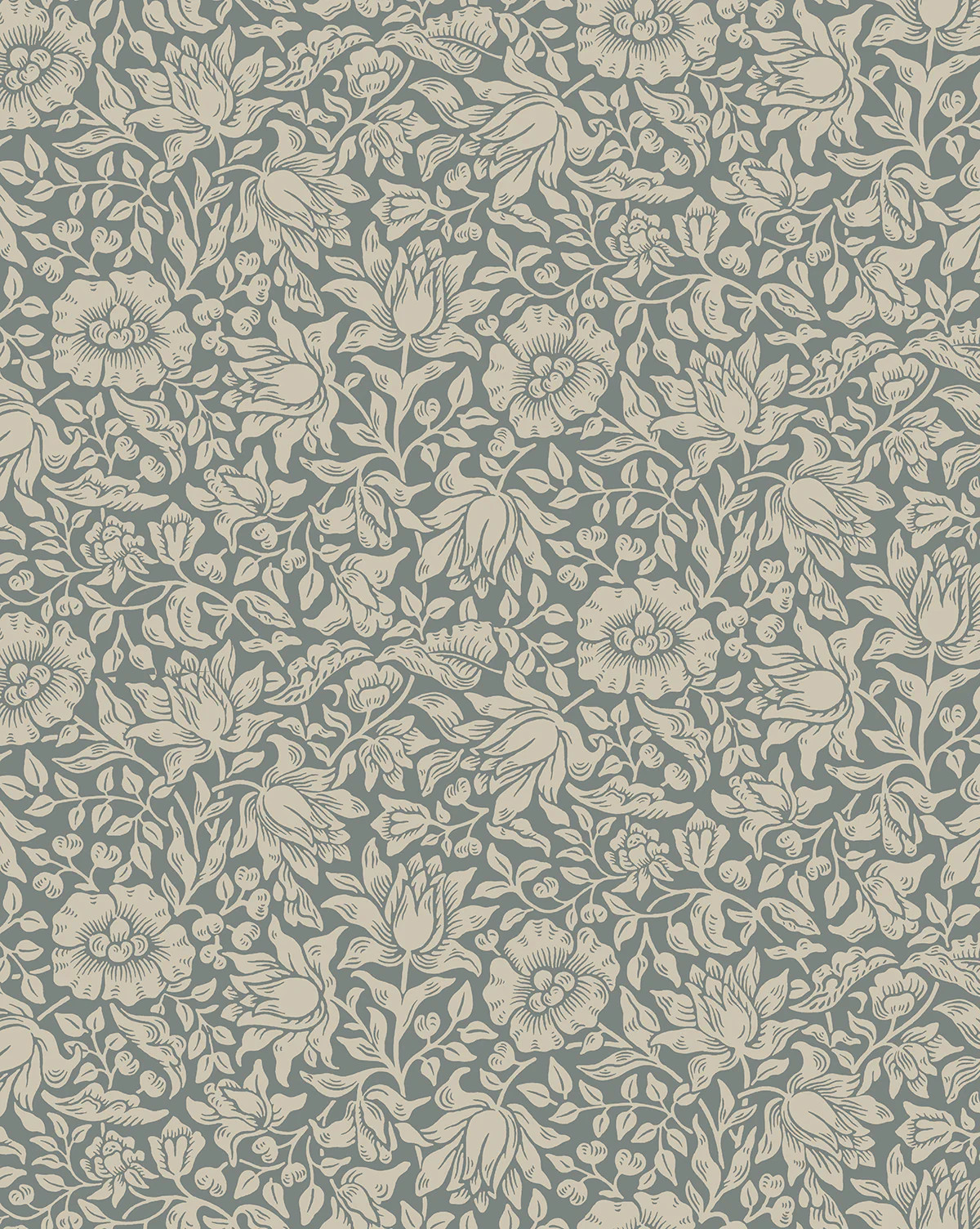 Morris & Co. x McGee & Co. Mallow Wallpaper | McGee & Co. (US)