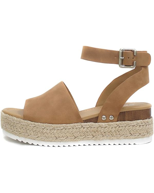 Soda Womens Heeled Sandals | Amazon (CA)