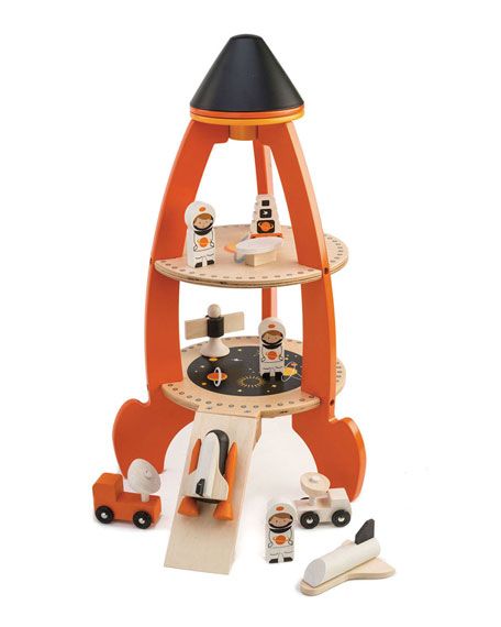 Tender Leaf Toys Cosmic Rocket Play Set | Neiman Marcus