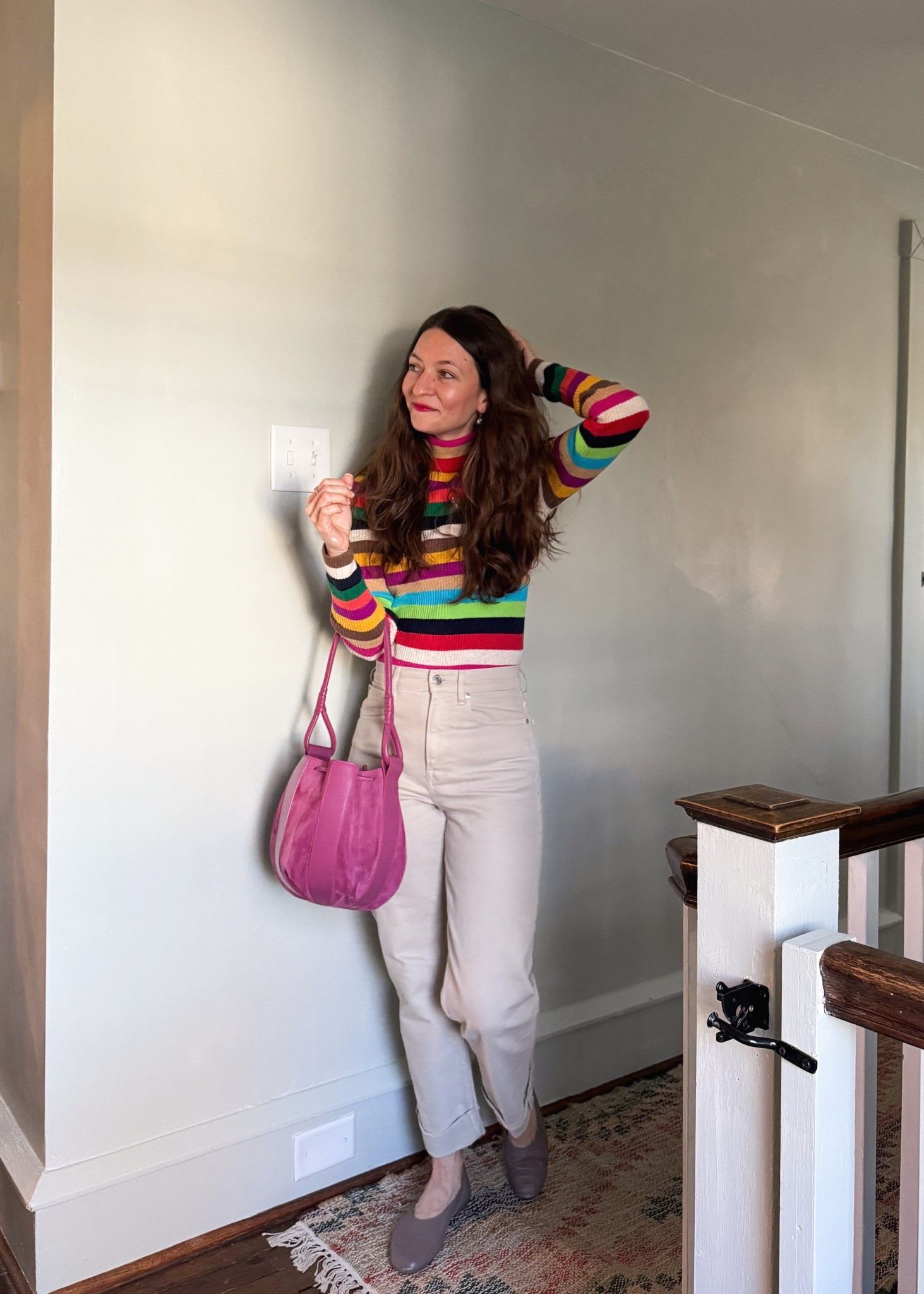 I love adding color to my look this time of year… whether it be a lip color or a fun striped sweater, color  brightens the dark days for me just a little! Now, if only I had an unlimited wardrobe budget 😉 How are you doing on your holiday shopping? Let me know if there’s anyone I can help you shop for! 

#LTKHoliday #LTKCyberWeek #LTKGiftGuide