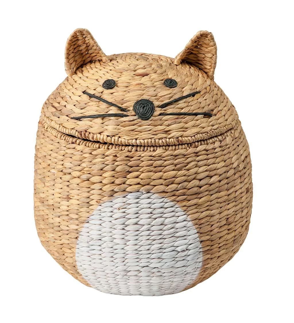 Woven Cat Shaped Storage Basket | Wayfair North America
