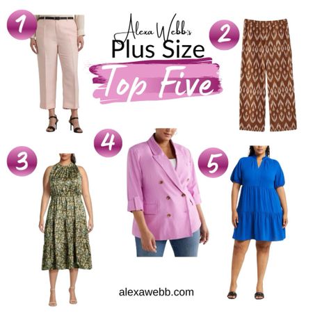 Plus Size Top 5 of the blog this week ✨ 
#plussize Alexa Webb

#LTKstyletip #LTKplussize #LTKover40