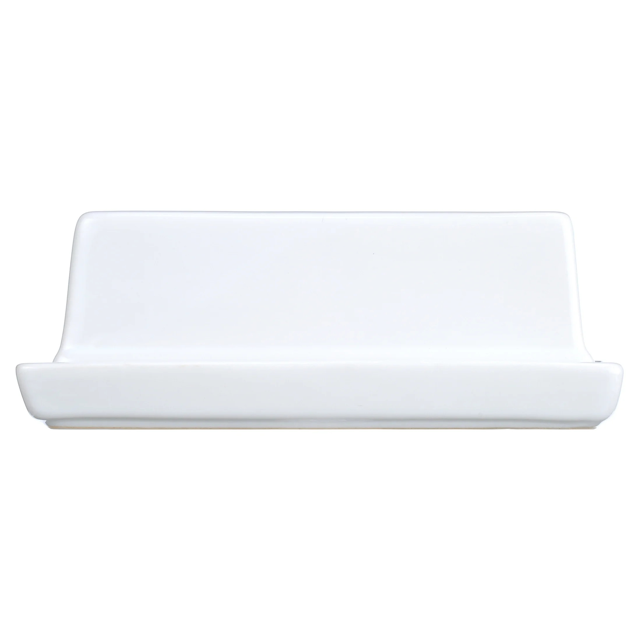 Mainstays Glazed Stoneware Butter Dish, White | Walmart (US)