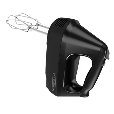 BLACK+DECKER MX3200B 6-Speed Hand Mixer with Turbo Boost, Black | Wayfair North America
