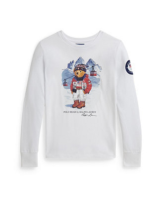 Girls' 7-16 Team USA Polo Bear Cotton Tee - Macy's | Macy's