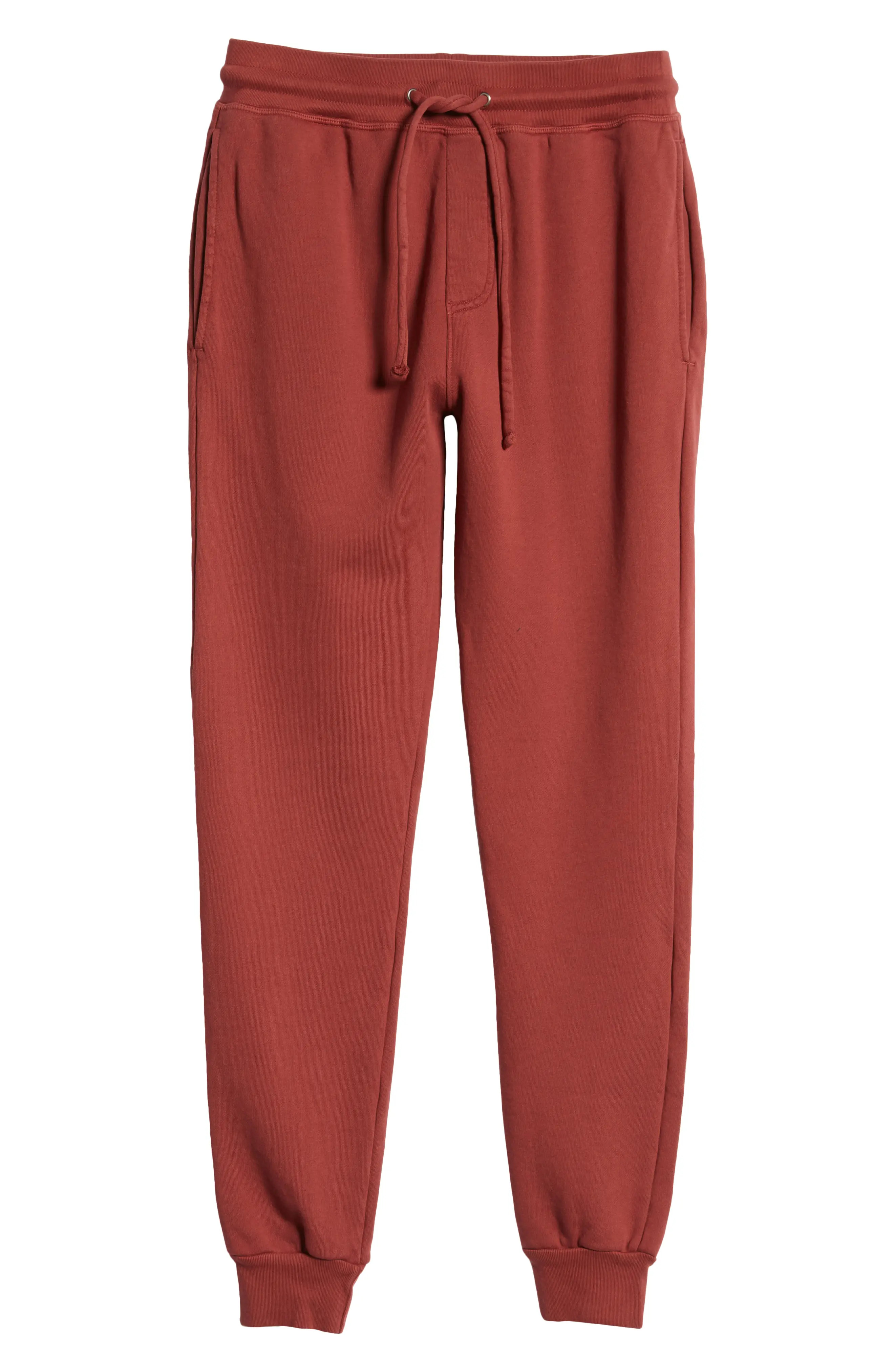 Men's Goodlife Terry Cloth Joggers, Size Large - Burgundy | Nordstrom