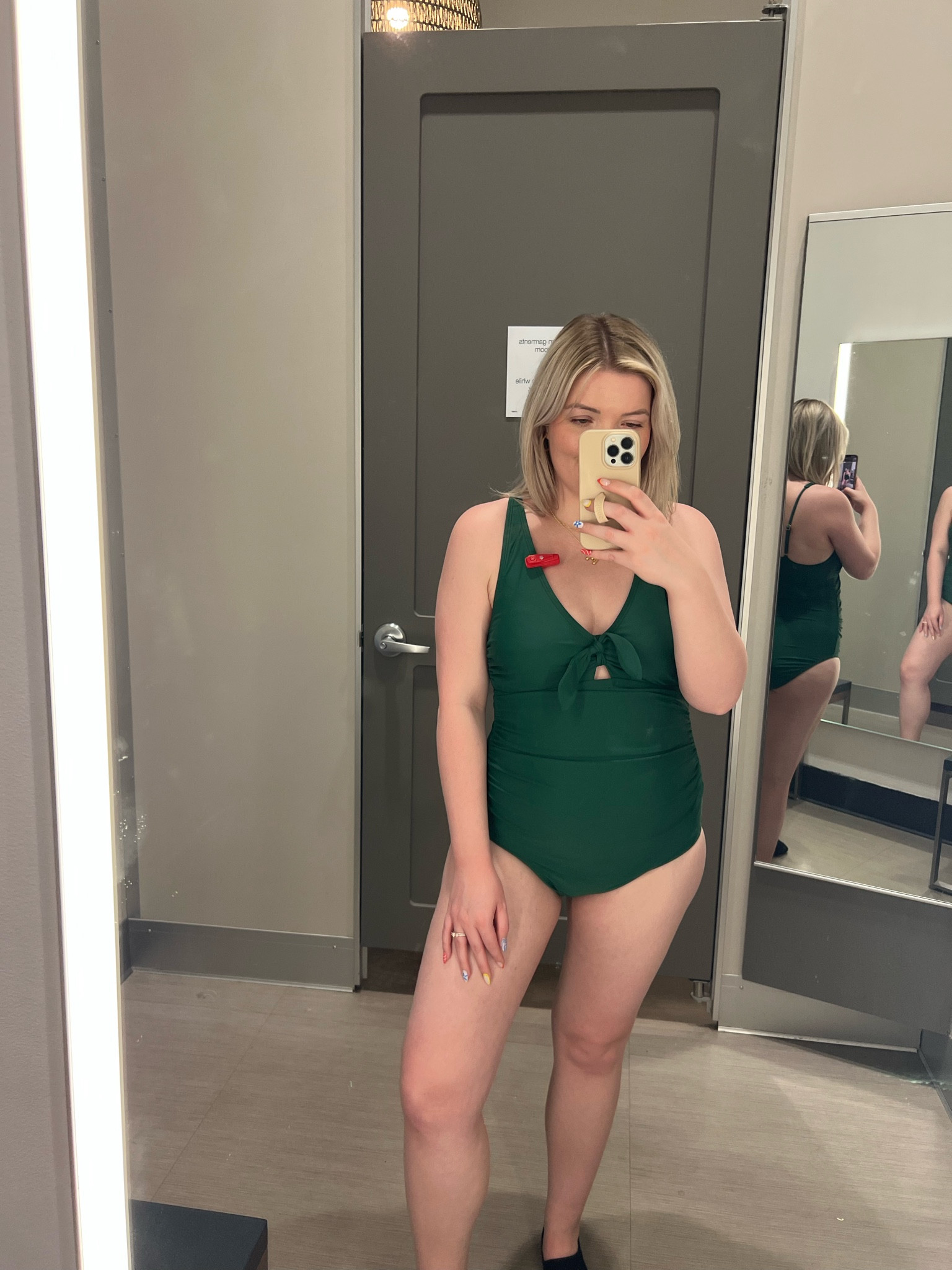 L // tie-front ruched one piece bathing suit



maternity friendly swimsuit, bump friendly swimsuit, pregnancy bathing suit, tuesdays at target, target swim, target summer

#LTKSwim #LTKMidsize #LTKBump