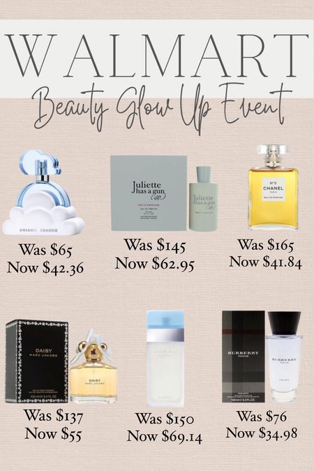 Walmart Beauty Glow Up Event perfume and cologne addition! So many great deals!

#LTKbeauty #LTKsalealert