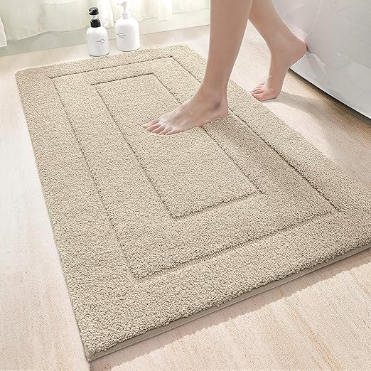DEXI Bathroom Rug Bath Mat Non Slip Absorbent Soft Carpet for Tub Shower Room Bathroom Machine Wa... | Amazon (CA)