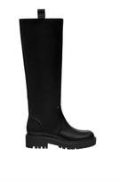 Flat knee-high boots | PULL and BEAR UK