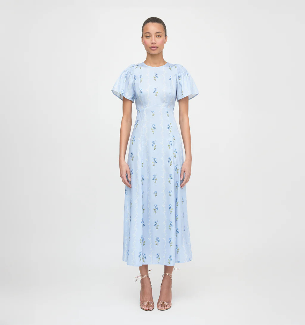 The Dominique Dress - Bluebell Waltz | Hill House Home US